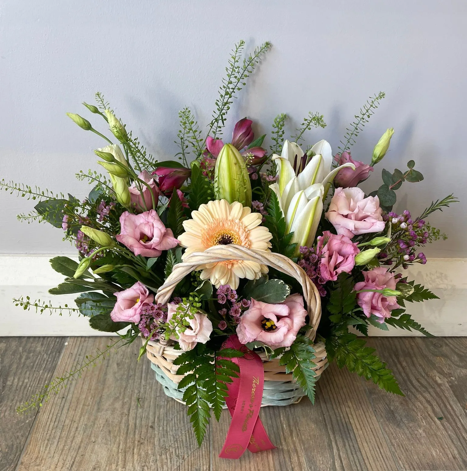New Baby Flower Basket